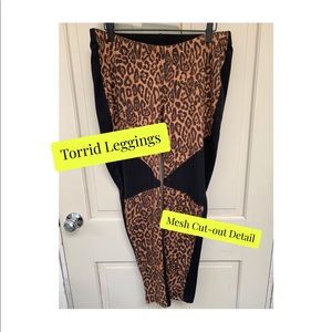 Torrid Size 2 Leopard Leggings. 🐆